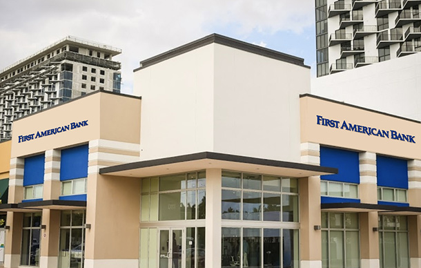 first american bank building in doral